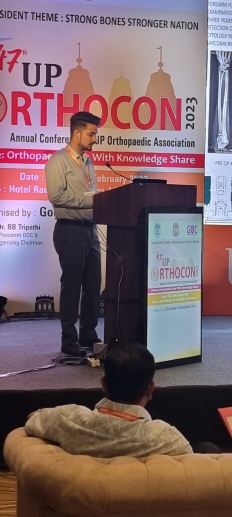 Speaker at a Orthopedics Conference.